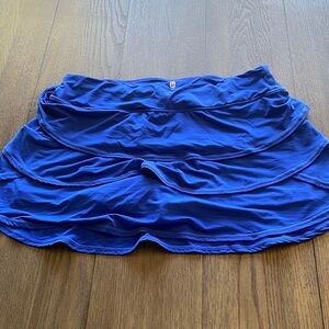 Blue Athletic Skort